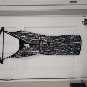 Prom dress, after party, formal Events, Pearl embellishments